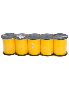 Rocca nastro Splendene. Dimensioni: 10mm x 250mt. Colore: giallo limone 22.