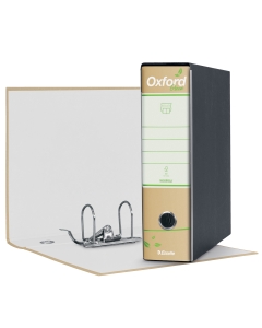 Il nuovo registratore Oxford Green rappresenta il simbolo dell’elevata qualità della produzione Esselte in una nuova veste sostenibile, certificata FSC. Il nuovo motivo floreale, contraddistinto da un'accesa tonalità di verde, dona un tocco di freschezza 