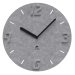 Questo orologio da parete progettato dai nostri designer ha tutto! Con la sua composizione in PET e il suo aspetto elegante, l'orologio HORPET si adatta perfettamente ai vostri locali. Grazie ai numeri in rilievo 3D e alle lancette nere su sfondo grigio, 
